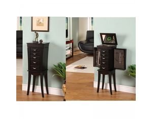 Nathan Direct Eiffel Tower 5 Drawer Jewelry Armoire