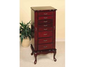Powell Heirloom Cherry Jewelry Armoire