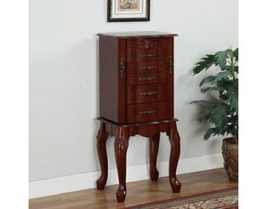 Powell New Heirloom Cherry Jewelry Armoire