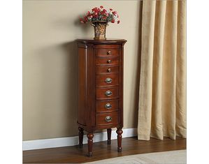 Powell Marquis Cherry Jewelry Armoire