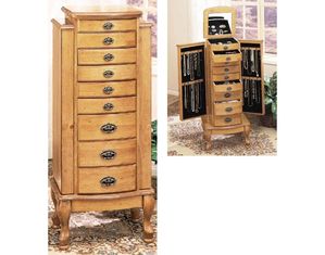 Powell Pine Jewelry Armoire