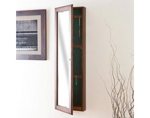 SEI Wall Mount Jewelry Mirror