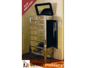 Bassett Mirror Collette Jewelry Armoire - Inside Delivery!