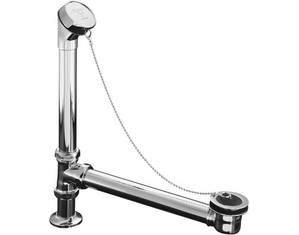 Kohler Antique Bath Drain with Chain and Rubber Stopper - Fast FREE FedEx Shipping!