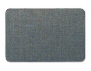 Marsh Industries Burlap Fabric Covered Radius Cornered Wall Mounted Bulletin Board