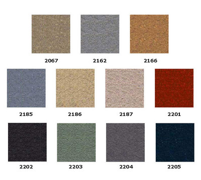 Available Fabric Colors