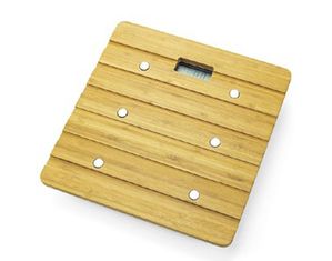 Whynter Bamboo Bathroom Scale