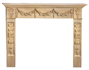 CVH International FS-004 Carved Mantel Fireplace Surround