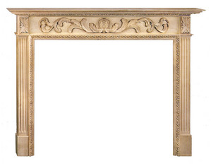 CVH International FS-009 Carved Mantel Fireplace Surround - FREE Inside Delivery!