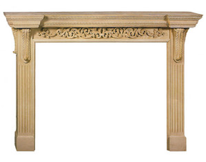 CVH International ML-1 Carved Mantel Fireplace Surround - FREE Inside Delivery!