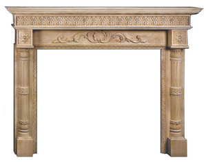 CVH International ML-2 Carved Mantel Fireplace Surround