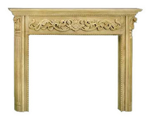 CVH International ML-6 Carved Mantel Fireplace Surround - FREE Inside Delivery!