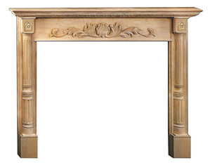 CVH International ML-8 Carved Mantel Fireplace Surround - FREE Inside Delivery!