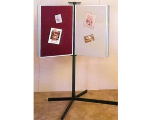Claridge Monarch Swing-Wing Floor Display with Hook-Fab Panel