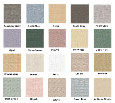 Available Colors