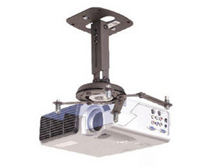 Luxor LXPBL Universal Projector Ceiling Mount - Fast FREE FedEx Shipping!