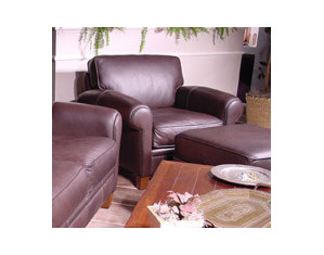 Sofa4Life Downtown Leather Club Chair - Fast FREE FedEx Shipping!