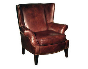 Sofa4Life Drake Leather Club Chair - Fast FREE FedEx Shipping!