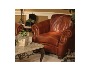 Sofa4Life Durham Leather Club Chair - Fast FREE FedEx Shipping!