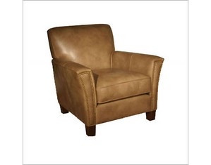 Sofa4Life Sparrow Leather Club Chair - Fast FREE FedEx Shipping!