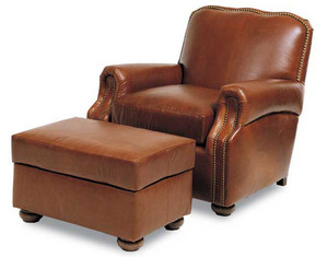Distinction Leather Alliigator Club Chair