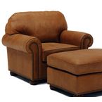 Oak  Club Chairs