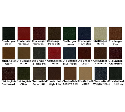 Available Leather Colors - 1
