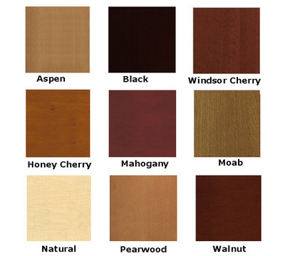 Available Finishes