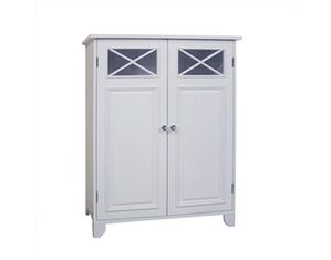 Elegant Home Fashions Dawson Floor Cabinet With Two Doors