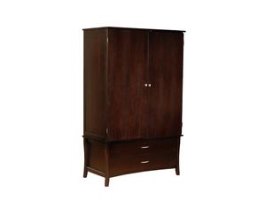 Accent Furniture Metropolitan Sleigh Contempo Armoire