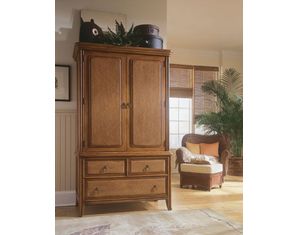 American Drew Antigua Wardrobe and TV Armoire