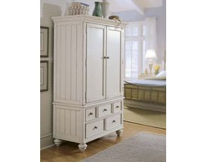 American Drew Camden Light Wardrobe and TV Armoire