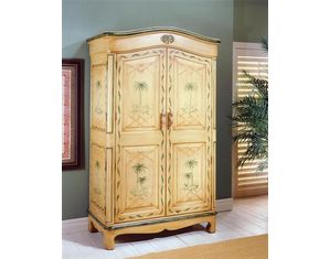 Fairfax Home Furnishings Palm Tree Armoire