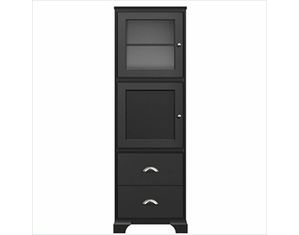 Howard Miller Ty Pennington Lily Antique Black Storage Cabinet