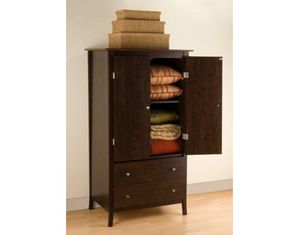 Prepac Manhattan 2 Drawer Wardrobe and TV Armoire