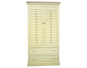 Seabrook Classics 523 Plantation Entertainment Center Two Drawers Wardrobe and TV Armoire