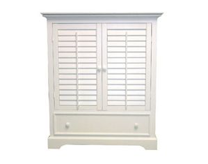 Seabrook Classics Half Entertainment Center Wardrobe and TV Armoire