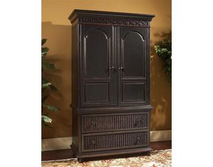 South Sea Rattan Meadow Lane Armoire Wardrobe and TV Armoire
