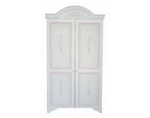 Sweet Beginnings French Country Climbing Rose Wardrobe and TV Armoire - FREE Inside Delivery!
