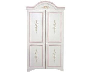 Sweet Beginnings French Country French Kiss Wardrobe and TV Armoire