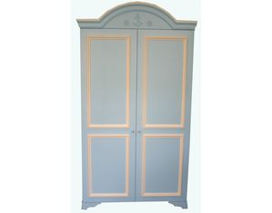 Sweet Beginnings Nautical Wardrobe and TV Armoire