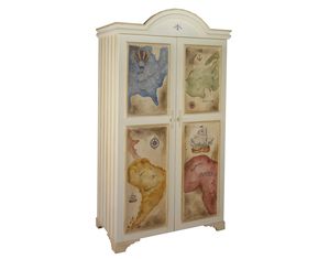 Sweet Beginnings Old World Explorer Wardrobe and TV Armoire