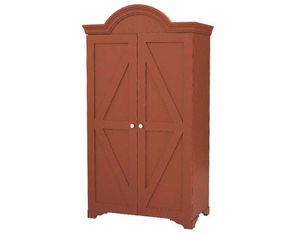 Sweet Beginnings Traditional Country Barn with Bonnet Top Wardrobe and TV Armoire - FREE Inside Delivery!