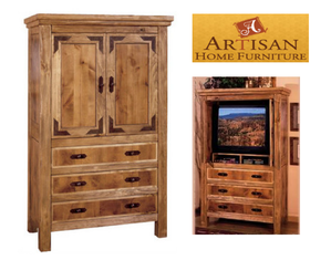 Artisan Home Furniture Lodge Armoire - FREE Shipping!
