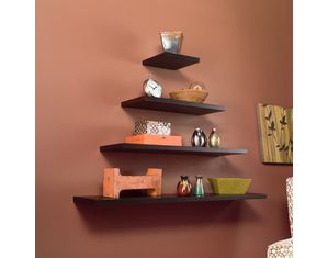 SEI Espresso Aspen Floating Shelf