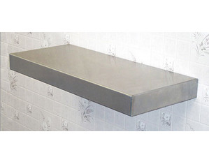 Danver Stainless Steel Floating Wall Shelf - Fast FREE FedEx Shipping!