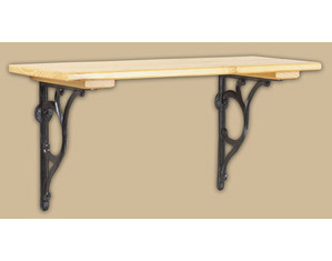 Lewis Hyman Verona Scroll Wall Shelf - Fast FREE FedEx Shipping!