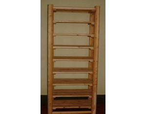 Old Adirondack, Inc. 3 Long Pond Bookcase Ladder Shelf - Fast FREE FedEx Shipping!