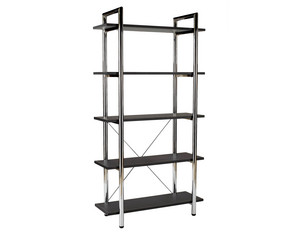 ItalModern Ledah Leather 5 Shelf Unit