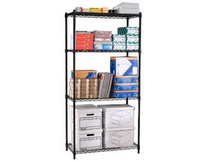 OFM Heavy Duty 4 Shelf Storage Unit - Fast FREE FedEx Shipping!